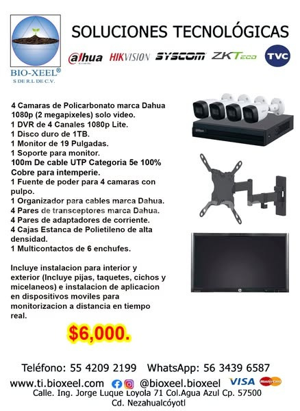 Colocación de cámaras de videovigilancia (Nezahualcóyotl)