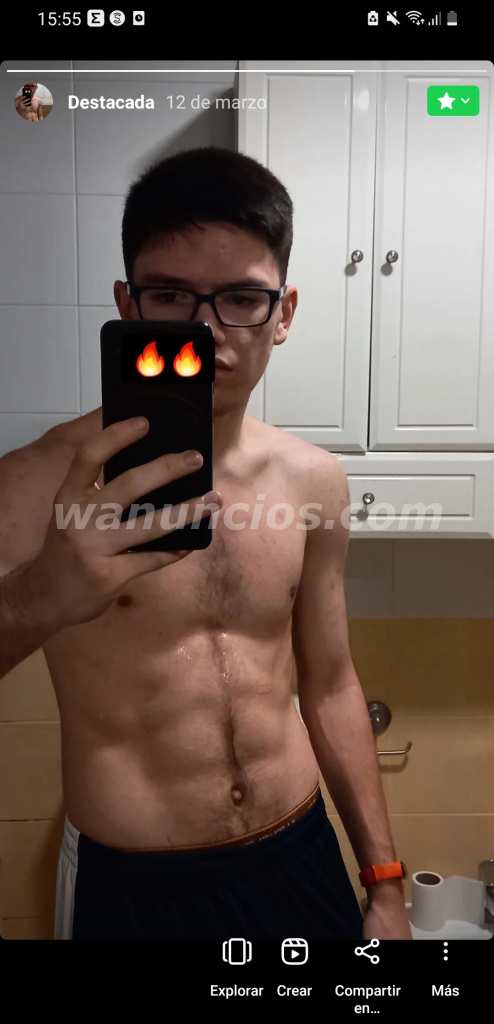 Chico joven de 22 años bien dotado en madrid (Madrid)