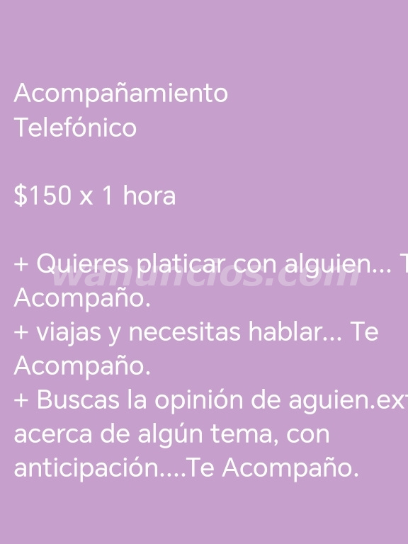 Acompañamiento Telefónico Zona Sur de Morelos (Morelos)