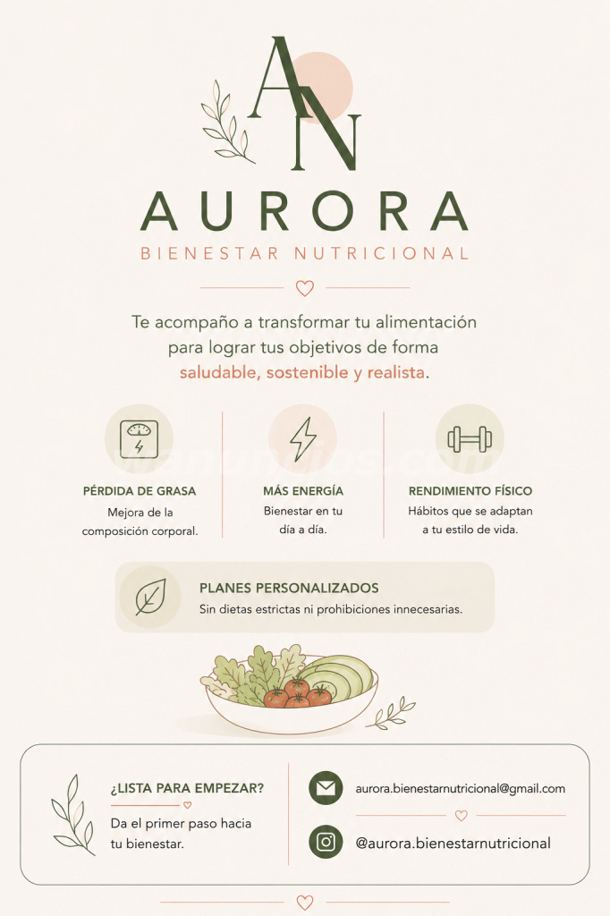 ASESORAMIENTO NUTRICIONAL PERSONALIZADO ONLINE
