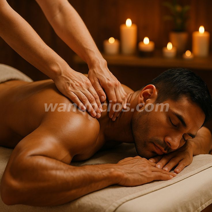 Masajes relajantes para caballeros con aceites especiales (Ave la Pulida)