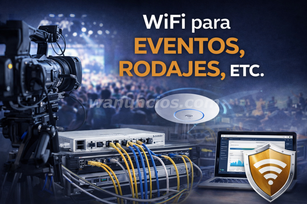Soluciones profesionales de WiFi, redes, servidores y sistemas informáticos (Madrid)