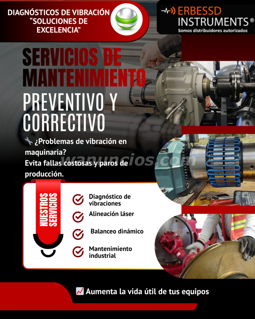 Servicio de mantenimiento a maquinaria rotativa 2