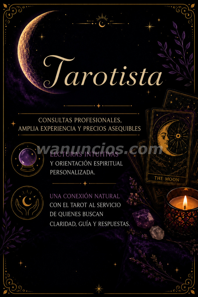 TAROT INTUITIVO CON EXPERIENCIA PROFESIONAL (Pontevedra)