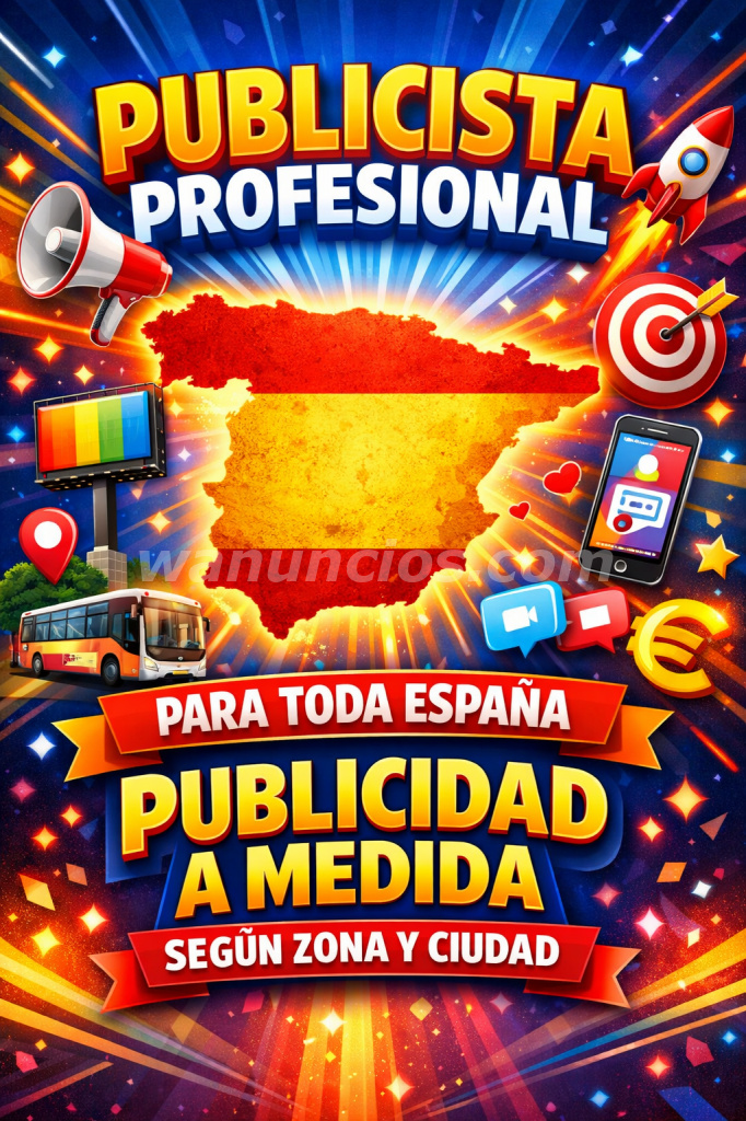 Publicista profesional para toda España destaca de verdad (Toda España)