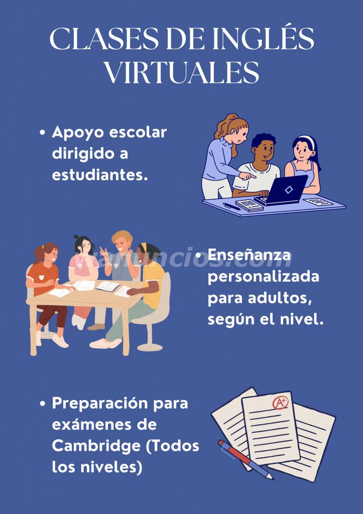 INGLÉS VIRTUAL PERSONALIZADO PARA TODAS LAS EDADES