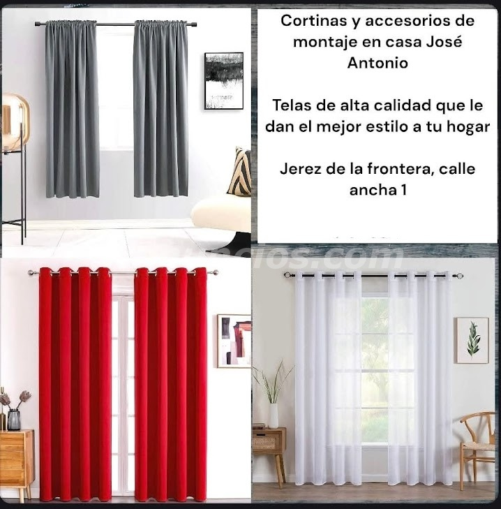 Cortinas y accesorios de montaje jerez de la frontera (Jerez de la fra calle ancha)