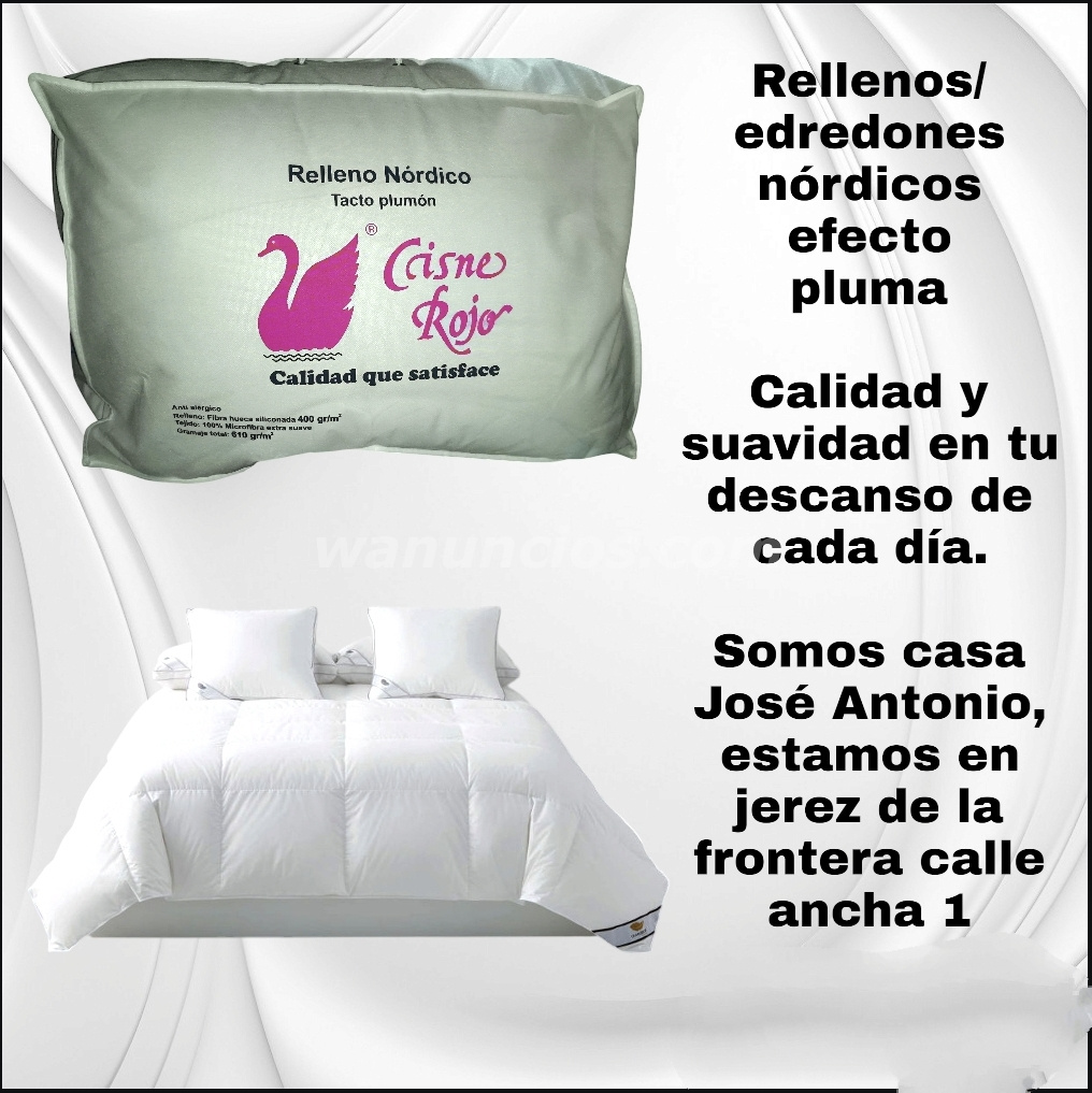 Edredones/rellenos nórdicos jerez de la frontera (Jerez de la fra calle ancha)