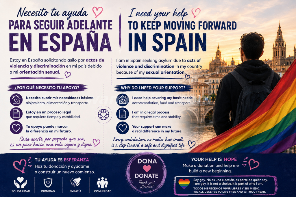 Soy gay en busca de una nueva vida en España (Vigo)