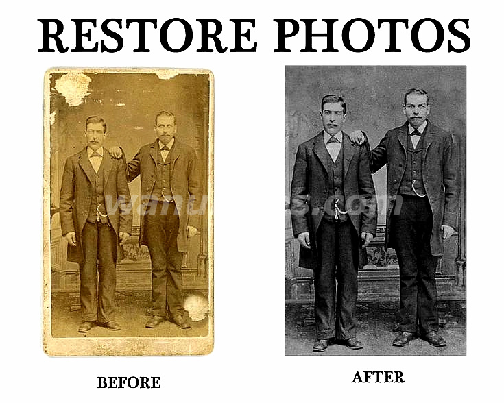 Restauración de Fotos Antiguas y Dañadas | Recupera tus Recuerdos (Oriental)